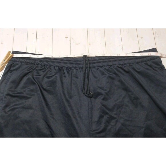 Tek Gear Mens XL Open Bottom Navy Blue Track Pant Relaxed Pockets Drawstring GUC - Picture 8 of 15